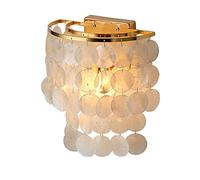 WQHPLMD Lampes à Mur Rustiques en Coquille de Dauphin pour Intérieur Éclairage Balcon Lampe de Chevet Lampes d'Intérieur Artéfacts de Maison