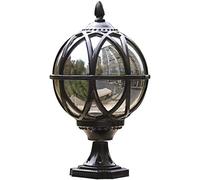 WQHPLMD Lampes Postérieures Extérieures à Chaîne de Balcons Lumignoles Éclairages Décors Extérieurs Waterproof Parterres Lumière Sphériques Lumières de Rue Support Bâti