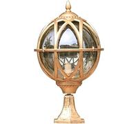 WQHPLMD Lampes Postérieures Extérieures à Chaîne de Balcons Lumignoles Éclairages Décors Extérieurs Waterproof Parterres Lumière Sphériques Lumières de Rue Support Bâti