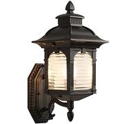 WQHPLMD LED Antique Chinese Style Lantern Wall Light for Home Decor