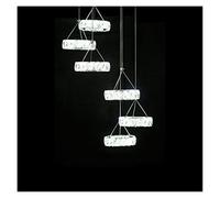 WQHPLMD LED Crystal Chandelier Light Lamp for Home Decorative Cristal Chandeliers Lighting Pendant Hanging Ceiling Fixture