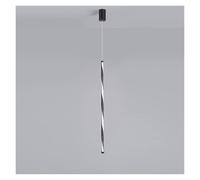 WQHPLMD LED Pendant Light Spiral Metal Hanging Lamp Tube Chandelier, Bedroom Bedside Suspension Lighting Fixture,Chandeliers