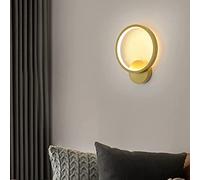 WQHPLMD LED Wall Light with Acrylic Shade for Bedroom, Living Room and More - Vintage