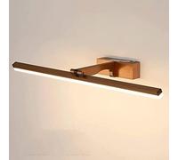 WQHPLMD Light Adjustable Bathroom Mirror with Rotatable Sconce for Makeup and Lighting, Silver Color - V0.927cm Length