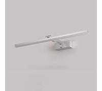WQHPLMD Light Adjustable Bathroom Mirror with Rotatable Sconce for Makeup and Lighting, Silver Color - V0.927cm Length