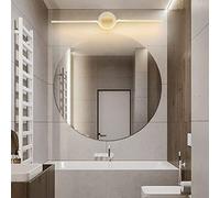 WQHPLMD Linear Vanity Mirror Lights for Bathroom, Dressing Table and Makeup Lamp - Acrylic Lampholder with LED Light Source (60cm x 2.5cm)