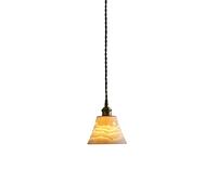 WQHPLMD Louligtes à LED de Machine Japonais Céramics Sympals Lights Nordic Retro Retro Brass Lampe en Laiton pour la Chambre de Cuisine Studio Coffee Shop Chandeliers