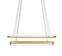 WQHPLMD Lumino Luxe Enroulé Chandelier Light - Confortable Élégant pour la Salle à Manger, Bar, Bureau Retaurante