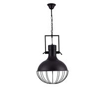 WQHPLMD Machine American Retro Pot lid Chandelier Bar Restaurant Single Head Ceiling Lamp Industrial Style Restaurant Cage Lamp Adjustable Dome Chandelier Garage Entrance Chandelier
