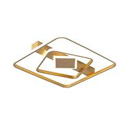 WQHPLMD Machine and Square Bedroom Ceiling Lamp LED Embedded Creative Nordic Personality Living Room Room Ceiling Light Fixture Adjustable Three-Color