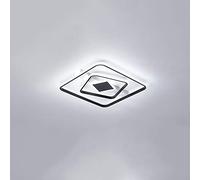 WQHPLMD Machine and Square Bedroom Ceiling Lamp LED Embedded Creative Nordic Personality Living Room Room Ceiling Light Fixture Adjustable Three-Color