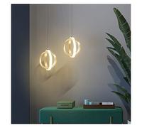 WQHPLMD Machine Chandelier Creative Personalité Art Restaurant LED Chandelier sphérique Bar Bedside Single Head Small Chandelier