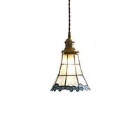 WQHPLMD Machine Retro Chandelier Lighting with Glass lampshade and Copper Lamp Holder Flush Mount Ceiling Light Adjustable Height Chandelier Lighting Fixture for Living Room,Dining
