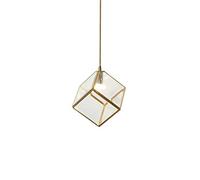WQHPLMD Machine Stylish Chandelier Lighting with Cube Shape Glass lampshade Flush Mount Ceiling Light Adjustable Height Chandelier Lighting Fixture for Living Room,Dining Room,Bedroom,Hallway,Bar