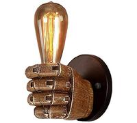 WQHPLMD Mall Light Bol Style Style Lava Lampes Lampes néon Lumière Murale Marvel Star Wars Shade Rose Gold Hand Hold The Sconce Industrial Retro