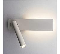 WQHPLMD Minimalist Hotel Bedside Reading Lamp with Adjustable Arm and Multi-Angle Light Source for Bedroom, Hallway & Study Room