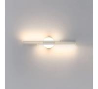 WQHPLMD Minimalist LED Long Strip Wall Light for Powder Room Mirror - Black/White Sconce, 71cm x 4.4cm