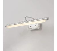 WQHPLMD Miroir LED Lumière Vanité Antique Mirror des lumières de l'armoire de Salle de Bain Lumière Murale avec décoration de résine Miroir d'éclairage Avant de la Lampe Avant réglable 180 °