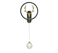 WQHPLMD Mur cristallin de Luxe léger Lumière Nordique créatives fourreaux à LED Brass Mur Mur pour la Chambre Calcules de lit de Chambre à Coucher
