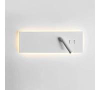 WQHPLMD Nordic Bedroom LED Reading Light with Adjustable Arm Wall Sconce - Home Decor and Space Enhancer