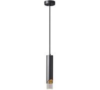 WQHPLMD Nordic LED Pendant Light All Bronze 7W Chandelier for Living Room, Bedroom, Bar & Dining Rooms