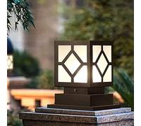 WQHPLMD Outdoor Waterproof Column Lamp for Gardens and Patios - EU/US Standard Quality