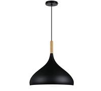 WQHPLMD Pink Chandelier Pendant Light Nordic Style Ceiling Light, Makaron Personality Lamp Industrial Ceiling Hanging Lighting, fixtures for Dining Room Living Room Kitchen Island (Color : Noir, Size
