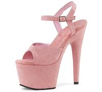 WQHPLMD Platform Heels for Women High Heeled Pumps Sandals Ankle Buckle Straps Pump Stilettos Heels Wedding Sandals Origin China