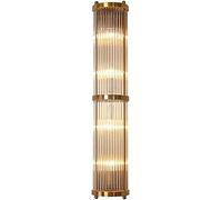WQHPLMD Postmodern Gold Metal Wall Light Sconce - 45cm/65cm/80cm in Bedroom, Living Room and Hallway
