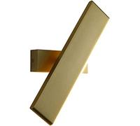 WQHPLMD Rotatable Rectangular LED Wall Sconce for Living Room, Dining Room & Bedroom - 350° Rotational Freedom - Aluminum with Acrylic Cover