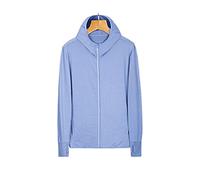 WQHPLMD Running Camping Hiking Sports Jacket Ultralight Jacket Cycling Bike Windbreaker Men's Sun Protection Clothing (Color : Blue, Size : XX-Large)