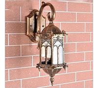 WQHPLMD Rustproof LED Aluminum Lamp for Gardens - Elegant Outdoor Wall Lantern