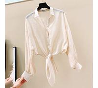 WQHPLMD Shawl Summer Dress is Very Fairy Sun Protection Jacket Female New Chiffon Short Outer Cardigan Female Thin Section