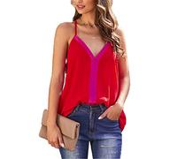 WQHPLMD Sling Sexy Sleeveless Top Vest Women Summer Inside and Outside Wear V-Neck Bottoming Shirt T-Shirt