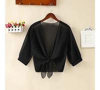 WQHPLMD Solid Chiffon Transparent Sunscreen Shawl Summer Sun Clothing Summer Air Conditioned Cardigan Blouse Cloak Silk Scarf (Color : B3, Size : One Size)