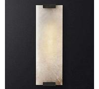 WQHPLMD Square Marble Wall Light Nordic - Soft Glare- Lighting for Living Room Bedroom Bathroom