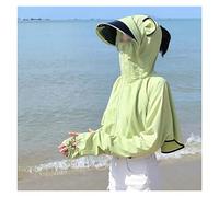 WQHPLMD Sunscreen Women's Version Long-Sleeved Loose Summer Short Cycling Thin Breathable Jacket