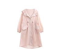 WQHPLMD Vêtements solaires en Vrac Vêtements de crème Solaire à Manches Longues pour Femmes Anti-Ultraviolet Breaker mi-Longueur Minceur de Cardigan coréen Respirant