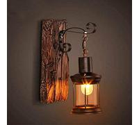 WQHPLMD Vintage Industrial E27 LED Wall Lights for Living Room and Bedroom - American Retro Style