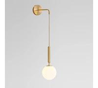 WQHPLMD Vintage Industrial Frosted Glass Lantern Wall Light E27 Pendant Lamp for Living Room Bedroom Kitchen Hallways Hotels & Stores