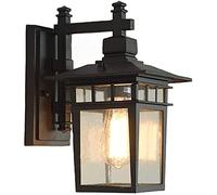 WQHPLMD Wall Sconce Lighting Antique Art Glass Lamp Retro Minimalist Industrial Decoration for Bedroom Dining Room Living Room Bedside