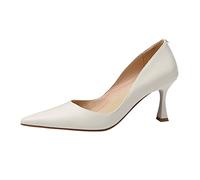 WQHPLMD Women’s Shoes, Stiletto Slip Shoes, Pointed Toe High Heel Dress Shoes Comfortable Pumps for Office, Business, Casual, Party, Wedding Origin China