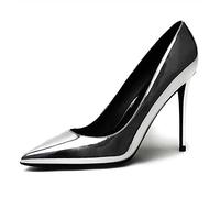 WQHPLMD Women's Classic High Heel Dress Pointed Toe Pumps Shoes 10cm Slip-on High Stiletto Heels Closed Toe Pumps Shoes Dress Party Shoes Origin China