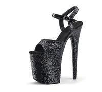 WQHPLMD Women's High Heel Sandals Stiletto Heels Platform Sandals, Open Toe Ankle Pumps Shoes for Party Event Night Dress