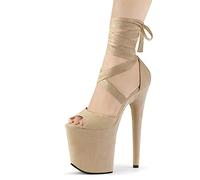 WQHPLMD Womens Open Toe Platform Shoes Stiletto Heels Dress Sandals Crisscross Strappy Peep Toe Pump Party Sandal Origin China