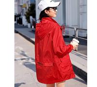 WQHPLMD Women's Short Thin Coats, Women's Spring and Autumn, Foreign Style Blouses, Summer Clothes, All-Match Sun Protection Clothing