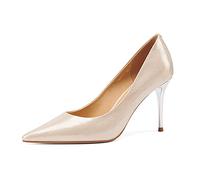 WQHPLMD Womenu2019s Shoes, Stiletto Slip Shoes, Pointed Toe High Heel Dress Shoes Comfortable Pumps for Office, Business, Casual, Party, Wedding Origin China