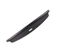 WQLTTFC RéTractable ÉTagèRe ArrièRe De Coffre pour Porsche Cayenne 2003-2007 2008 2009 2010, Cache-Bagages Coffre ArrièRe Housse Colis Cargo Panneau De Bouclier, Voiture Accessoires,Black