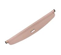 WQLTTFC RéTractable ÉTagèRe ArrièRe De Coffre pour Porsche Cayenne 2003-2007 2008 2009 2010, Cache-Bagages Coffre ArrièRe Housse Colis Cargo Panneau De Bouclier, Voiture Accessoires,Beige