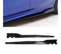 WQLTTFC Voiture Jupes Latérales pour BMW 1 Series Hatchback (F21) 2012-2015 2016 2017 2018 2019, Jupe Latérale Séparateur Diffuseur Extension Anti-Collision Protecteur Accessoires,Bright Black